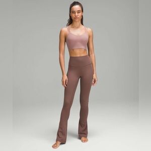 Lululemon 2023 Align High-Rise Mini-Flared Pants 32" Dark Oxide Brown Size US 14